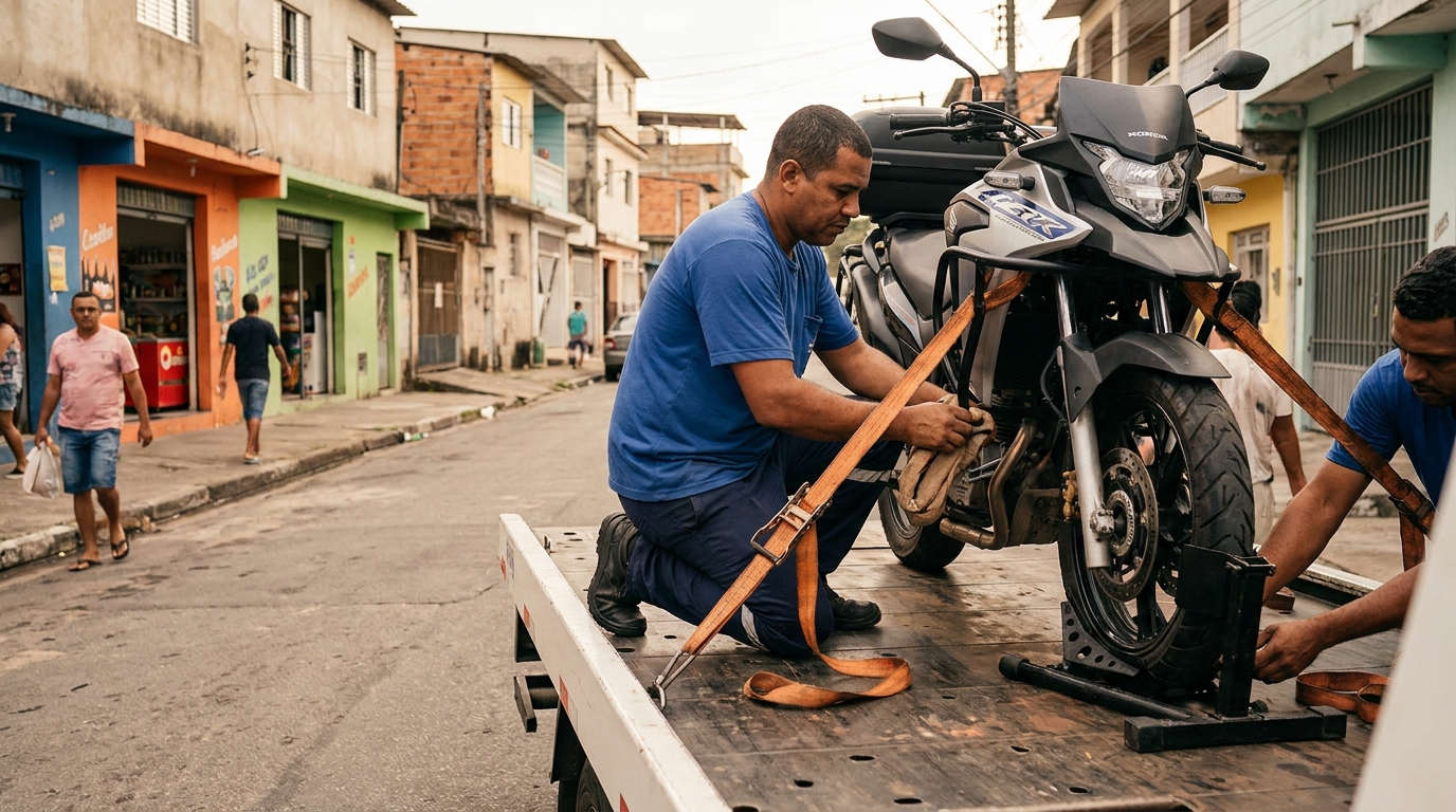 Guincho para Moto perto de mim em Petrolina‑PE
